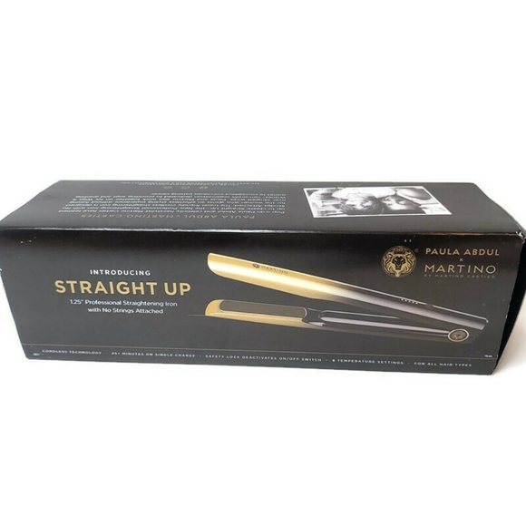 Martino Cartier Paula Abdul no strings attached cordless hair straitner open box - Picture 4 of 10